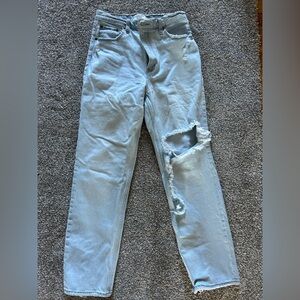 Abercrombie and Fitch 90’s straight Ultra High Rise